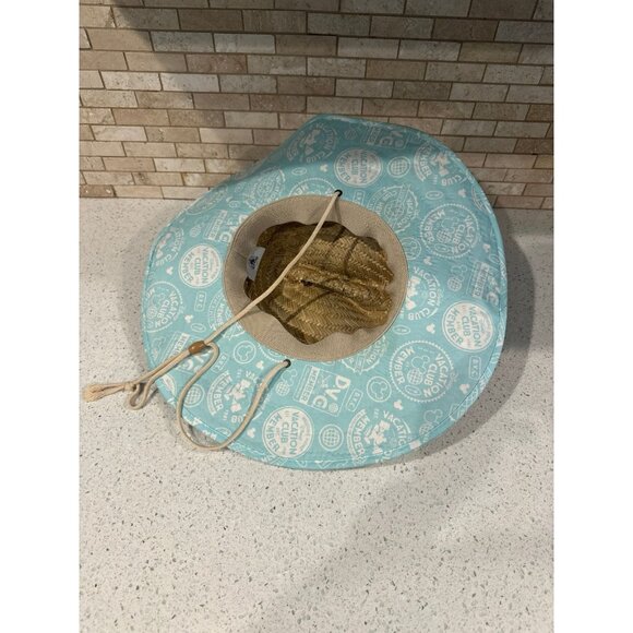 Disney Straw Hat - Disney Vacation Club Member - Picture 2 of 3
